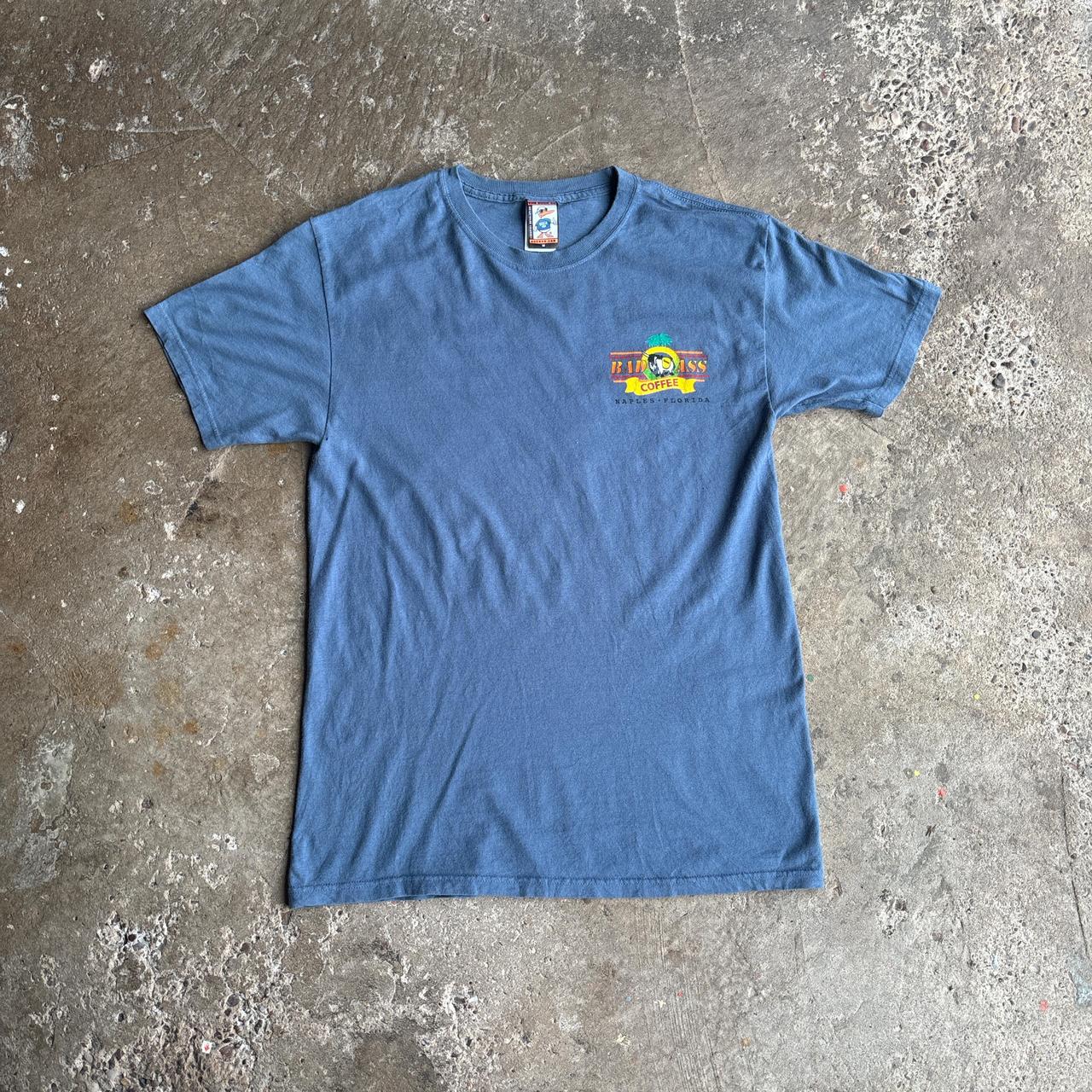 Blue Vintage Graphic Florida T-Shirt - M