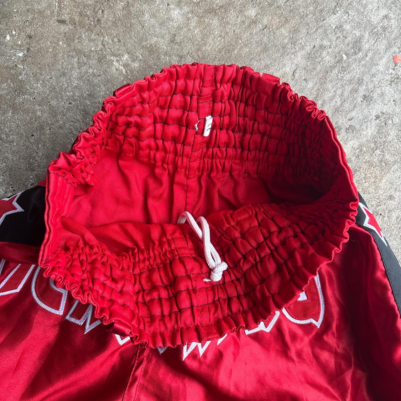 Red & Black Thai Kickboxing Shorts