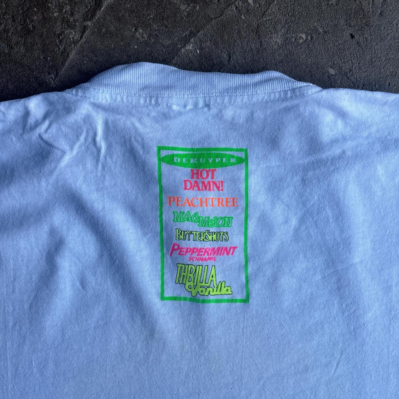 Single Stitch Vintage White Graphic T-Shirt - XL