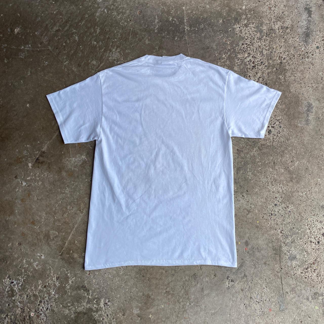 Vintage White Graphic ‘Pub Crawl’ T-Shirt - M