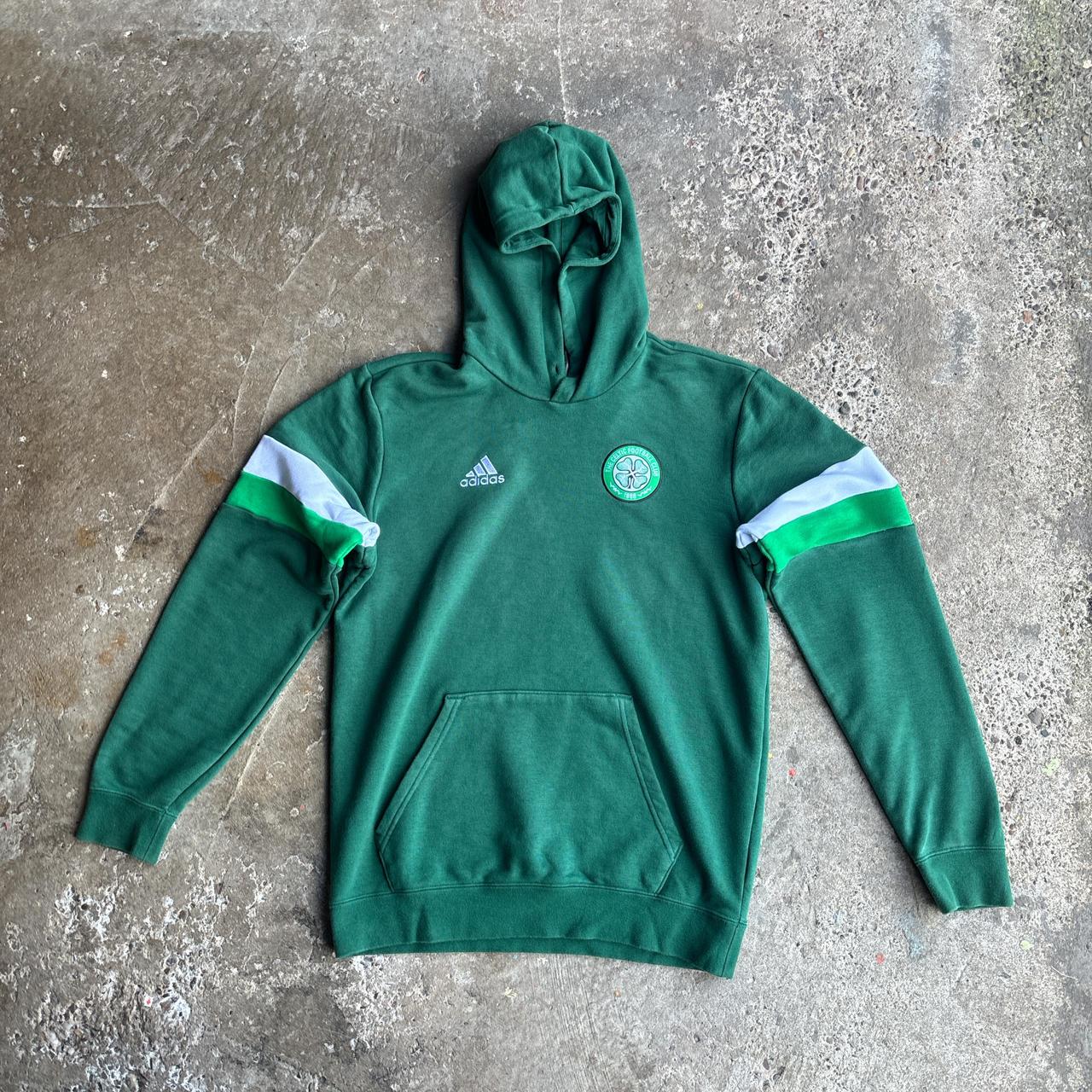 Green Adidas Celtic Hoodie