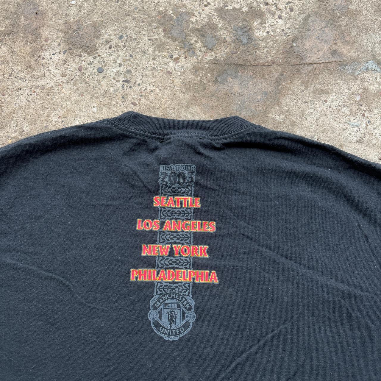 2003 Manchester United USA Tour Black Nike Team