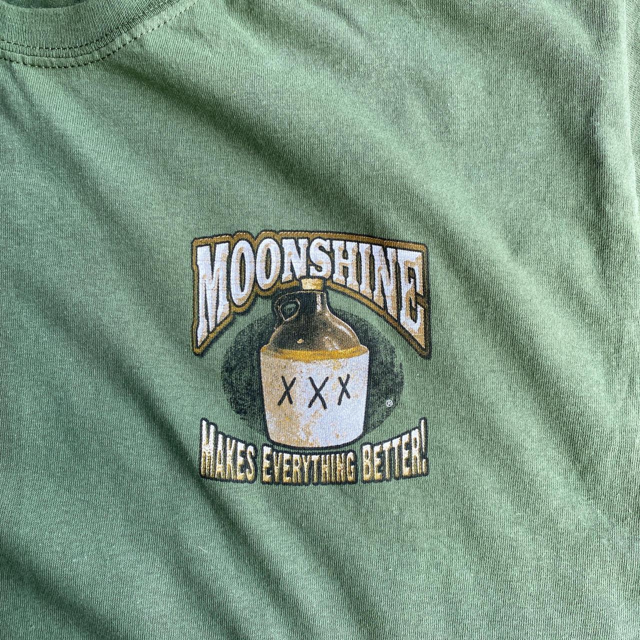 Green Moonshine Graphic Bar T-Shirt