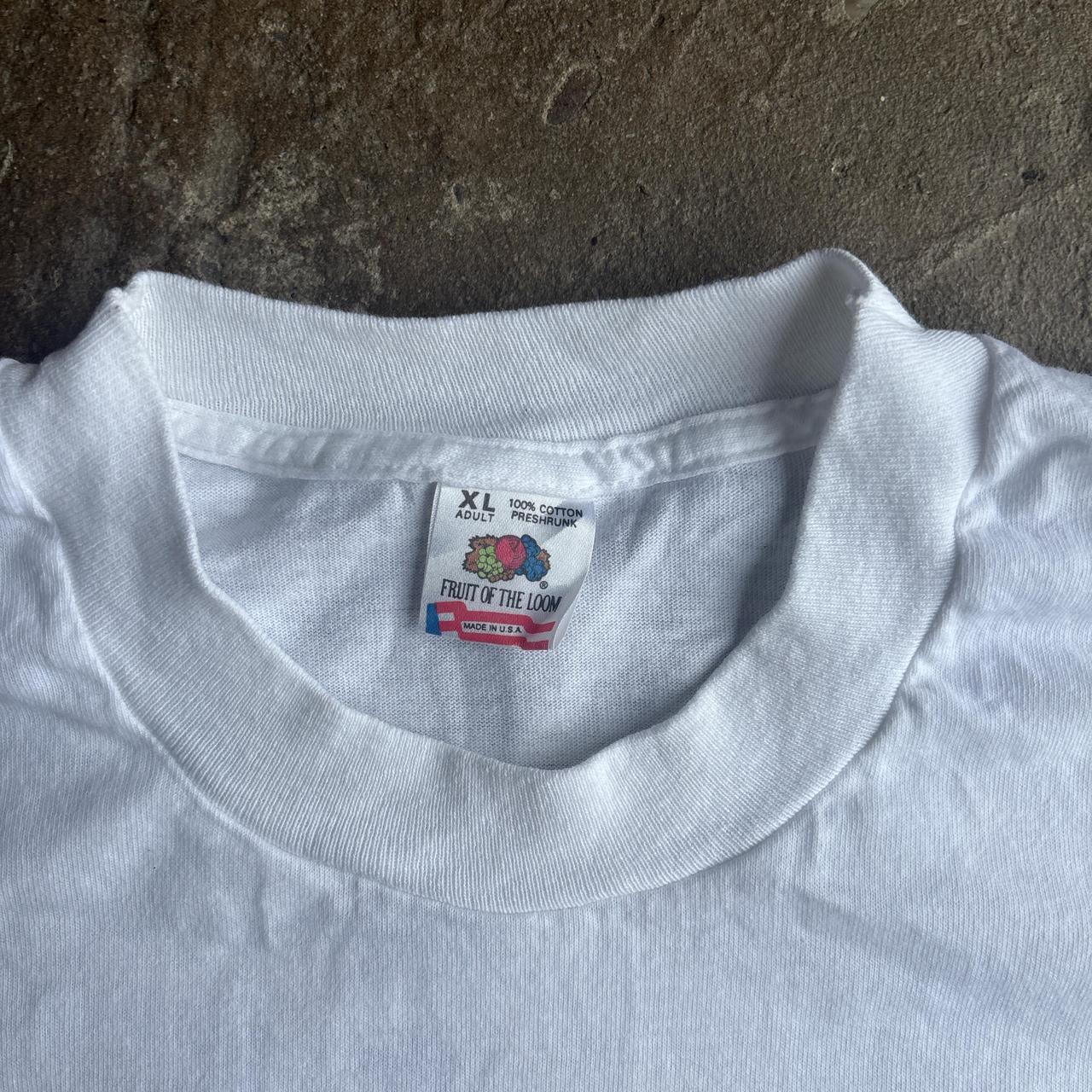 Vintage White Single Stitch ‘Vita Spa’ Graphic T-Shirt - XL