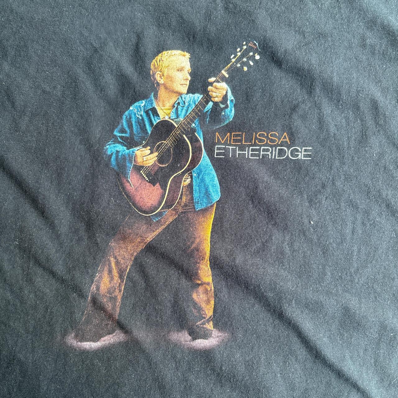 Black Melissa Etheridge 2006 Band T-Shirt