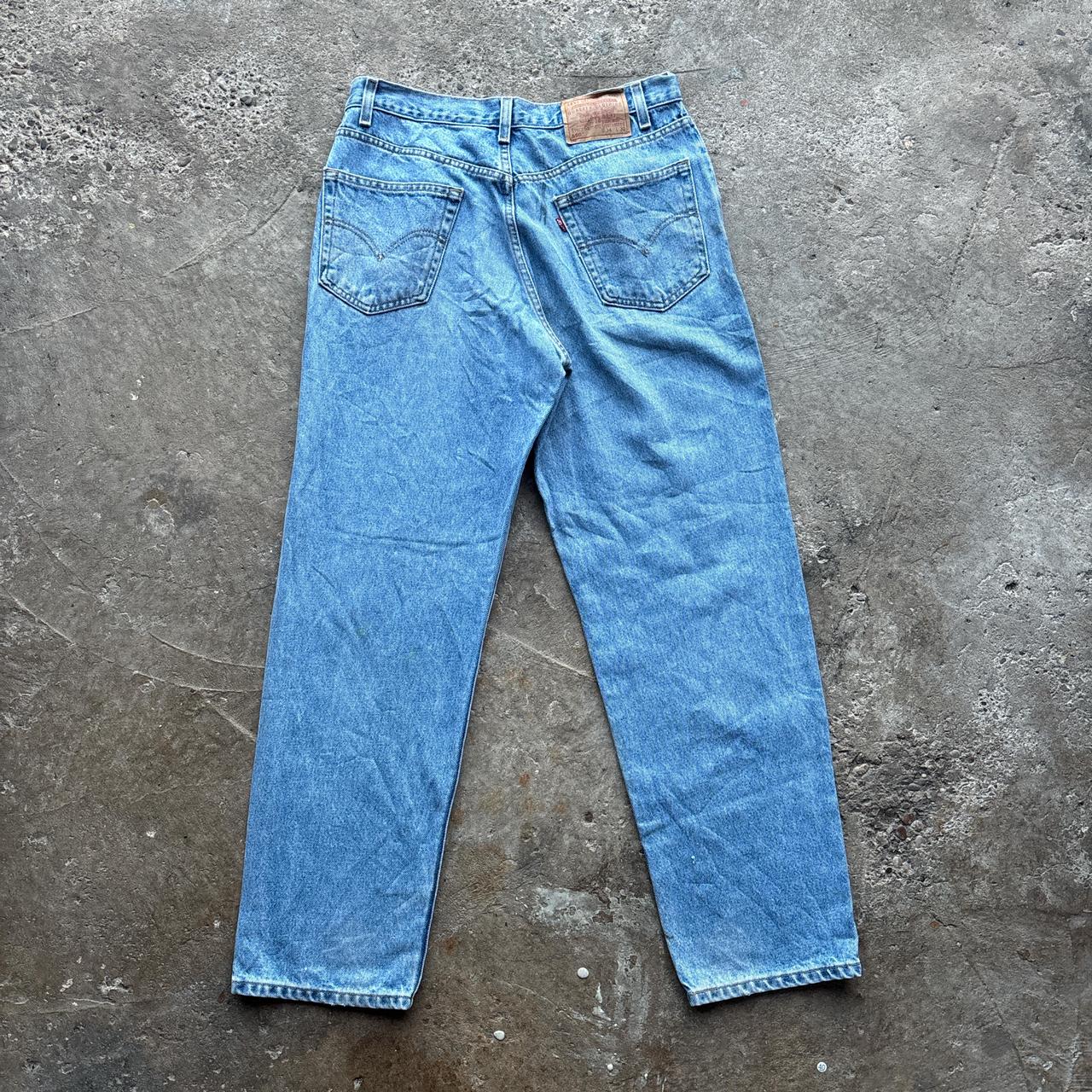 Vintage Light blue Levi’s 550 denim jeans