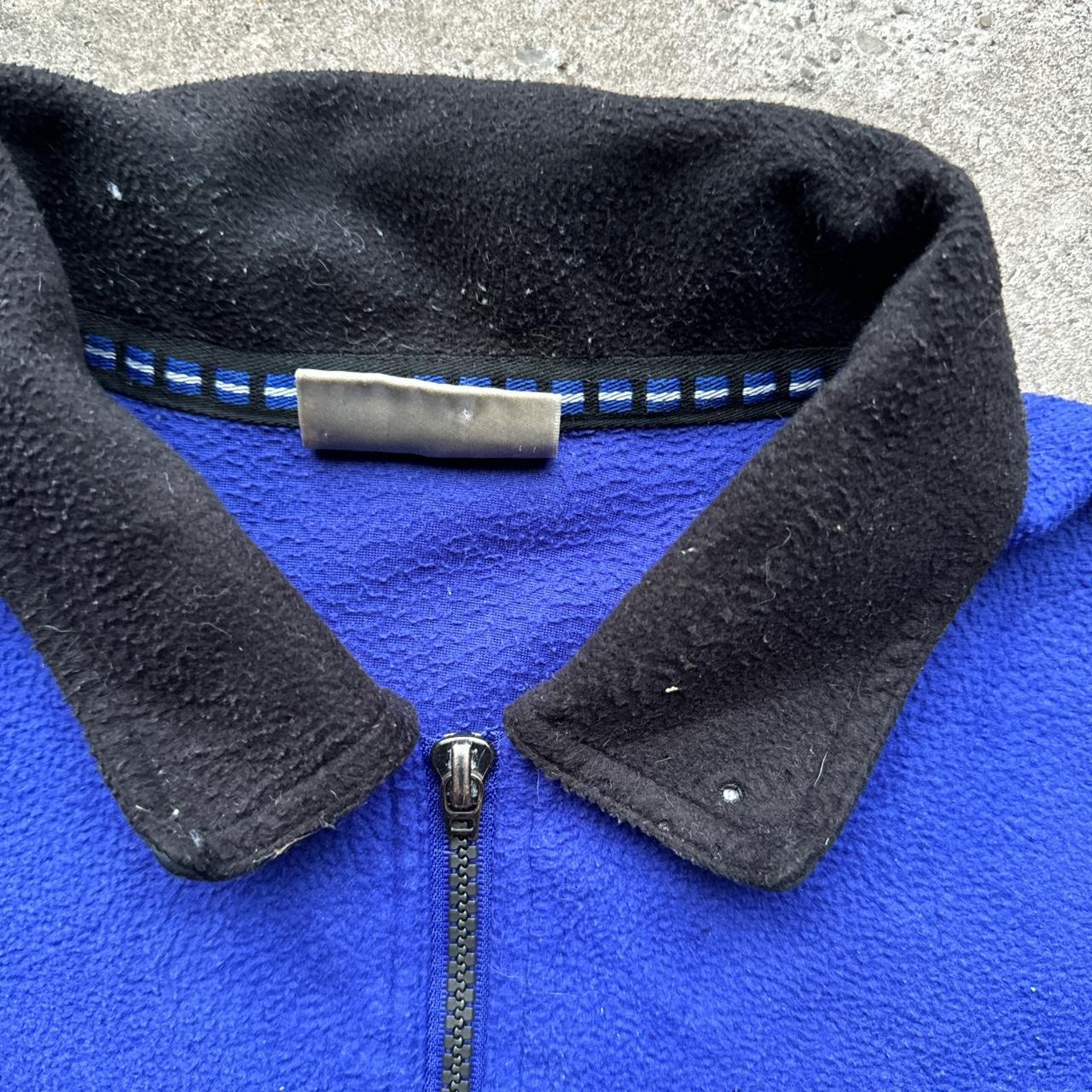 Purple Puma quarter zip fleece-like shirt