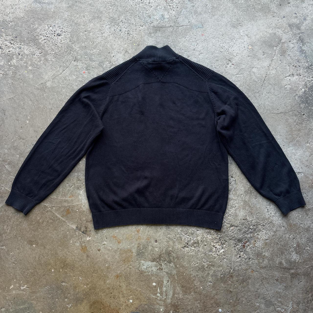 Black Tommy Hilfiger knitted jacket