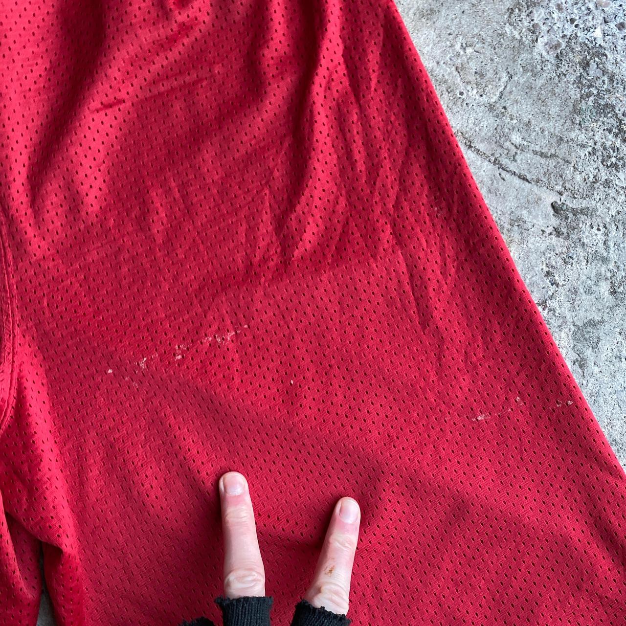 Red Russell Athletic Mesh Sportswear Shorts - M