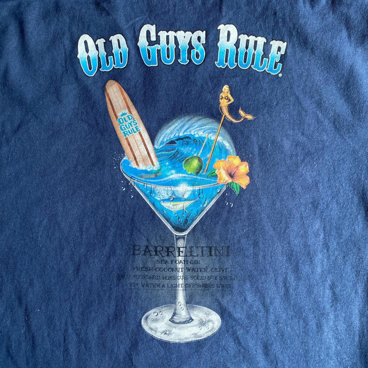 Navy ‘Old Guys Rule’ Graphic Bar T-Shirt