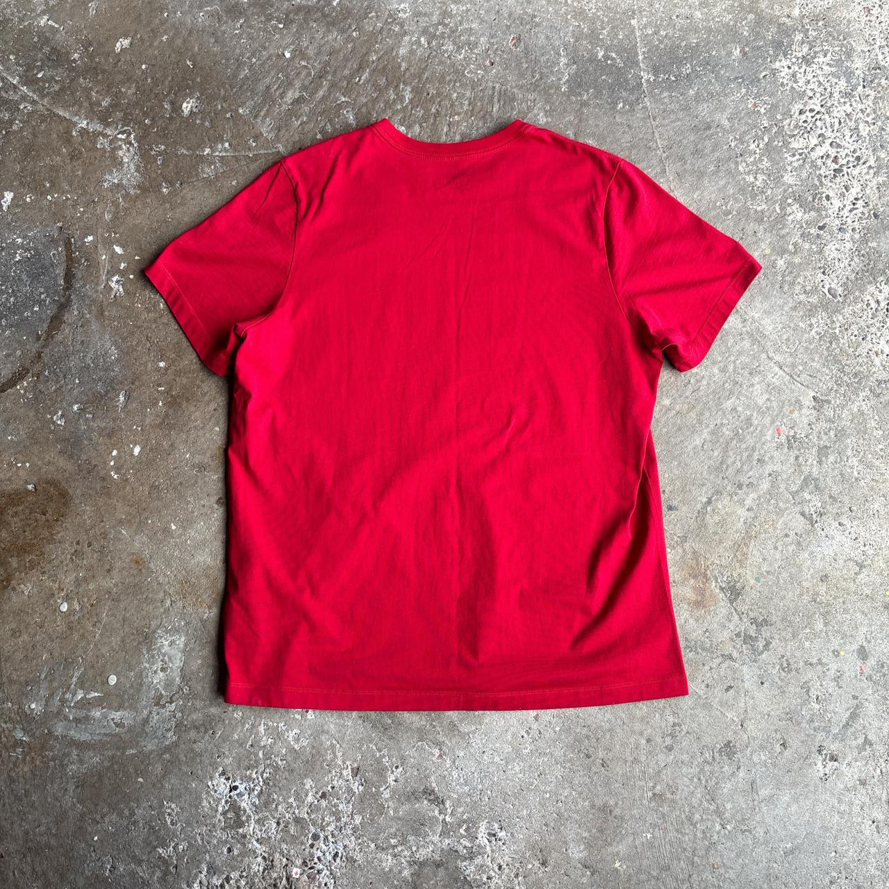 Red Air Jordan Logo T-Shirt