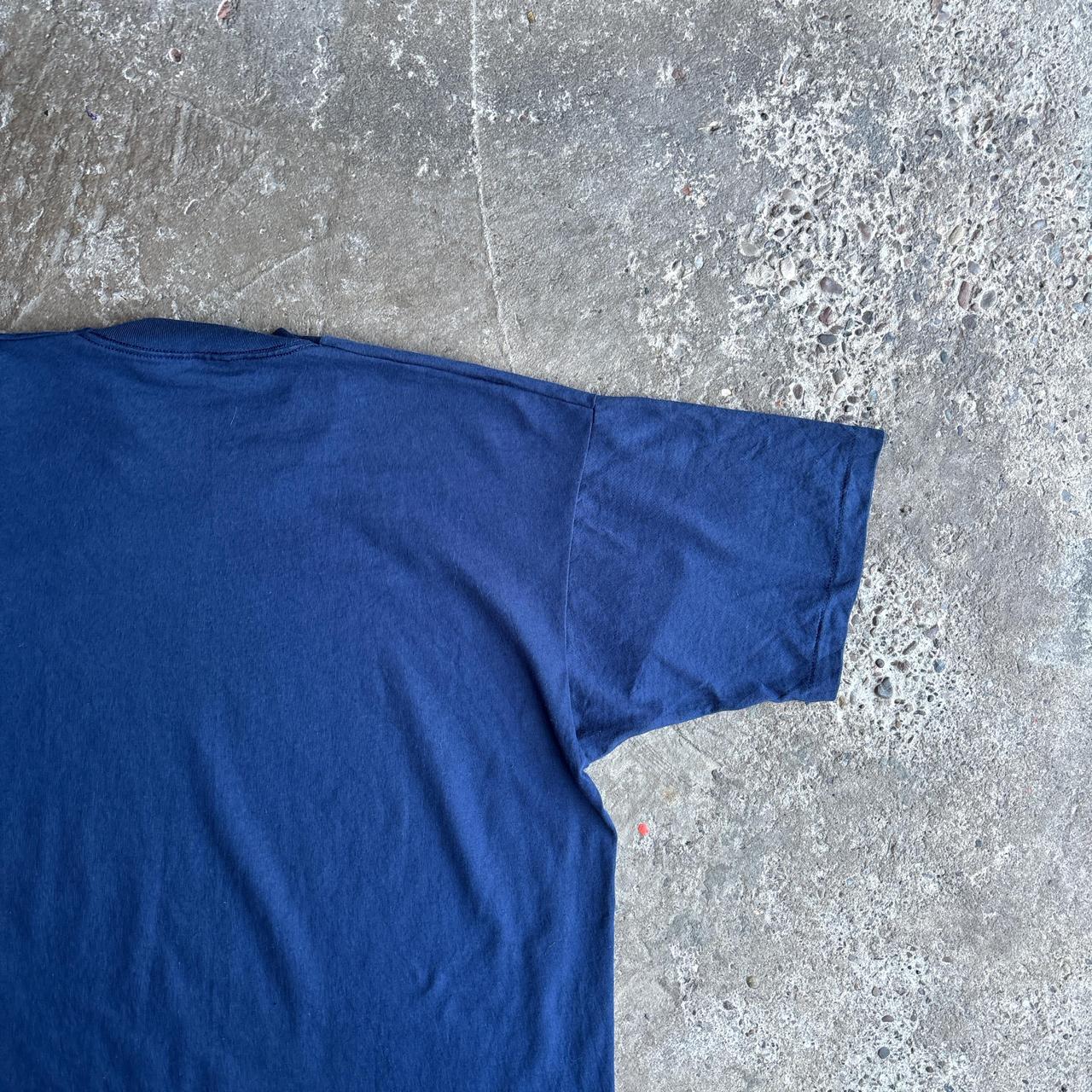 Vintage Navy ‘Graebel’ Graphic Single Stitch T-Shirt