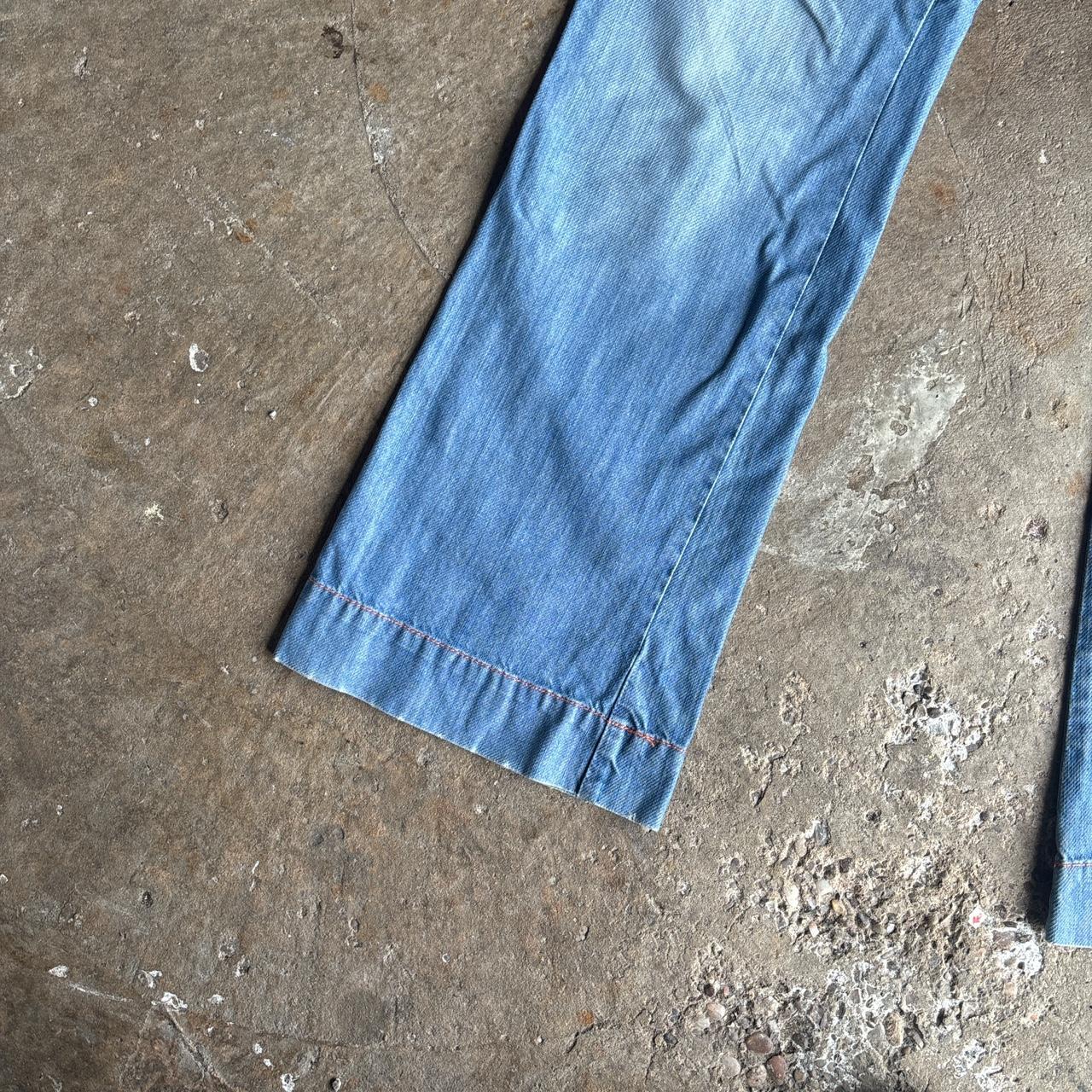 Blue Denim Billabong Flared Jeans