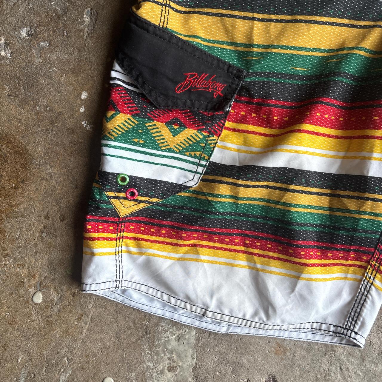 Rasta Colours Billabong Board Shorts