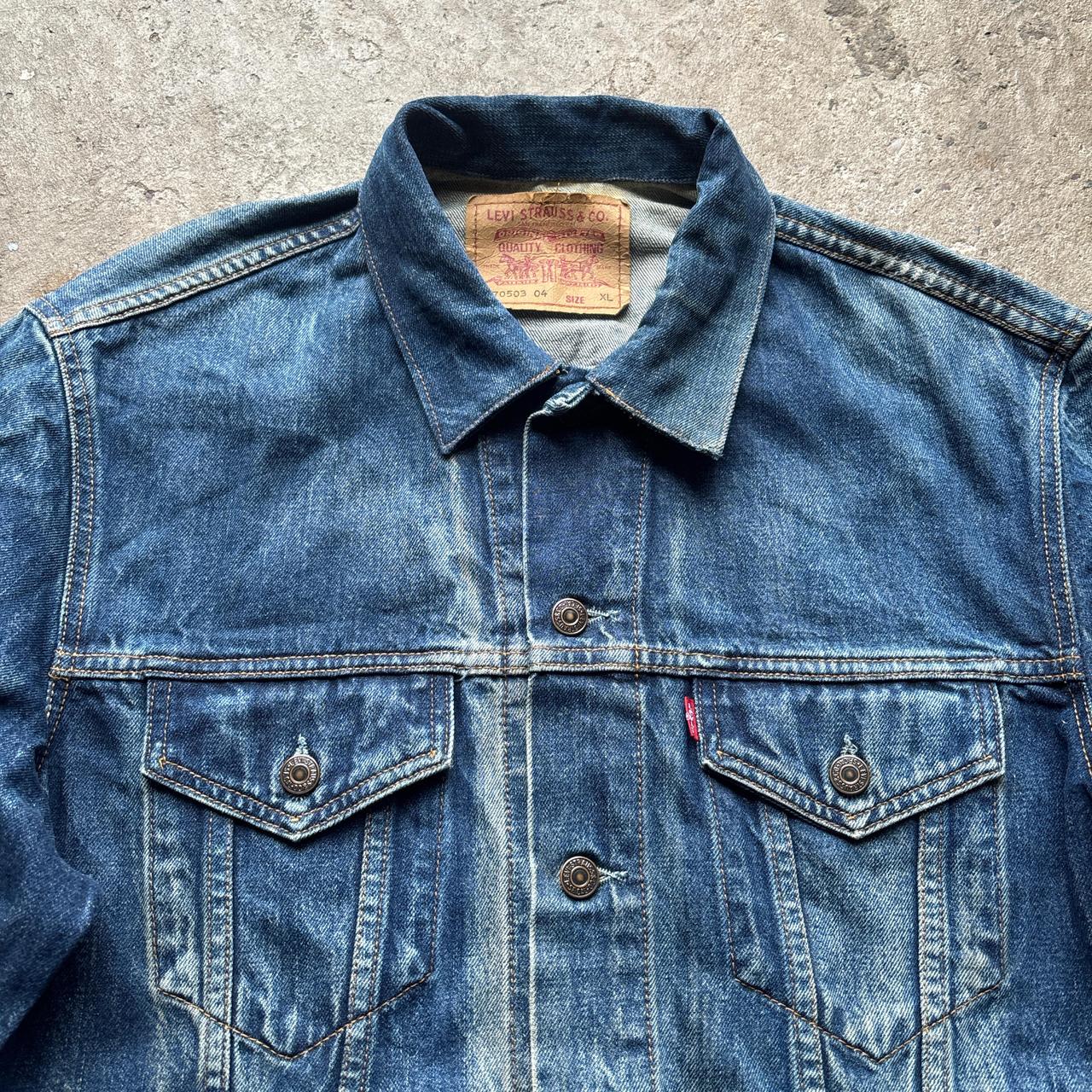 Blue denim Levi’s 70503 04 Jacket - XL
