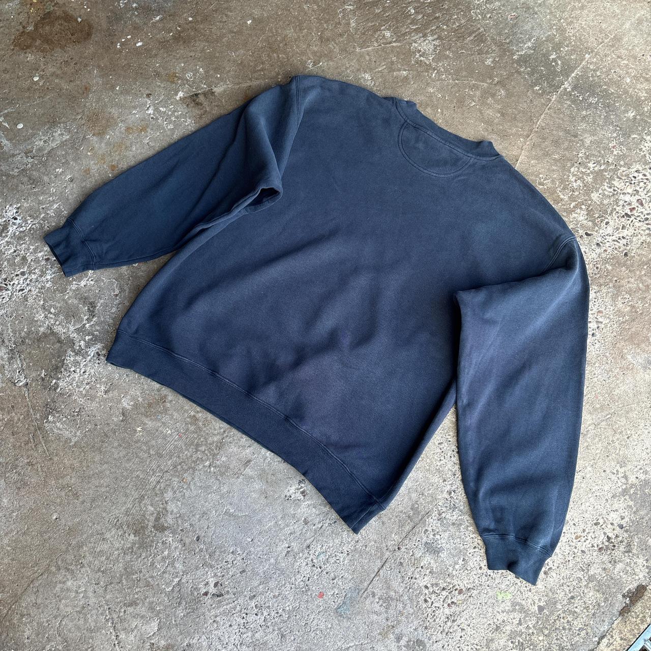Navy Reebok Crewneck Sweatshirt - XL
