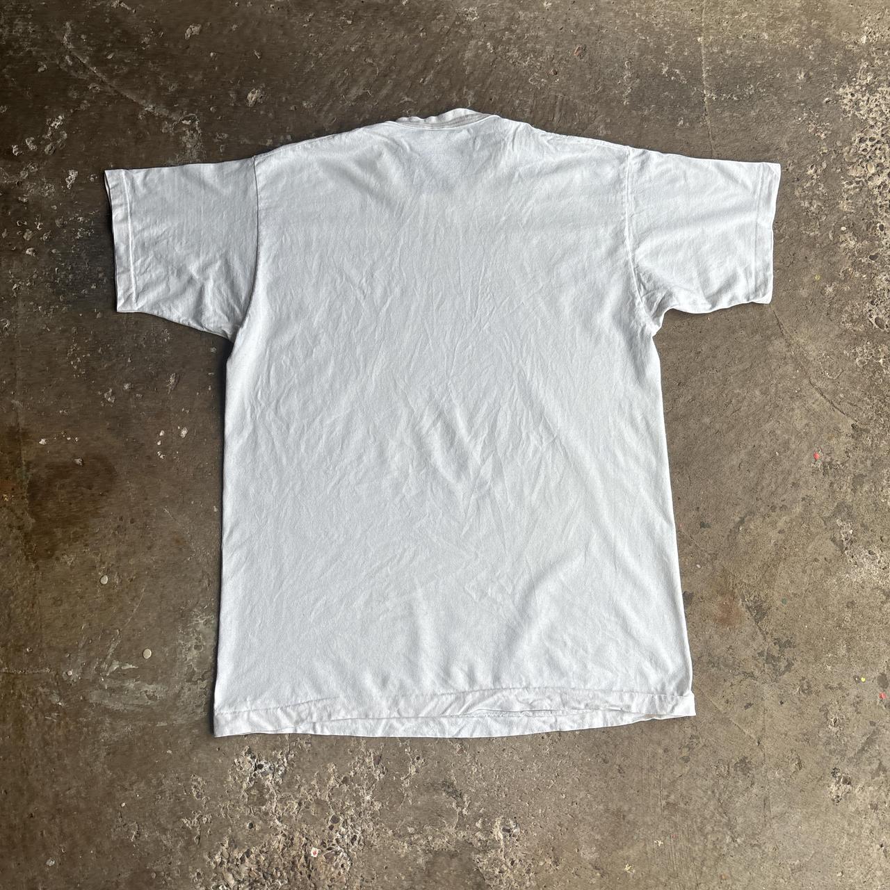 White Single Stitch Graphic T-Shirt - XL
