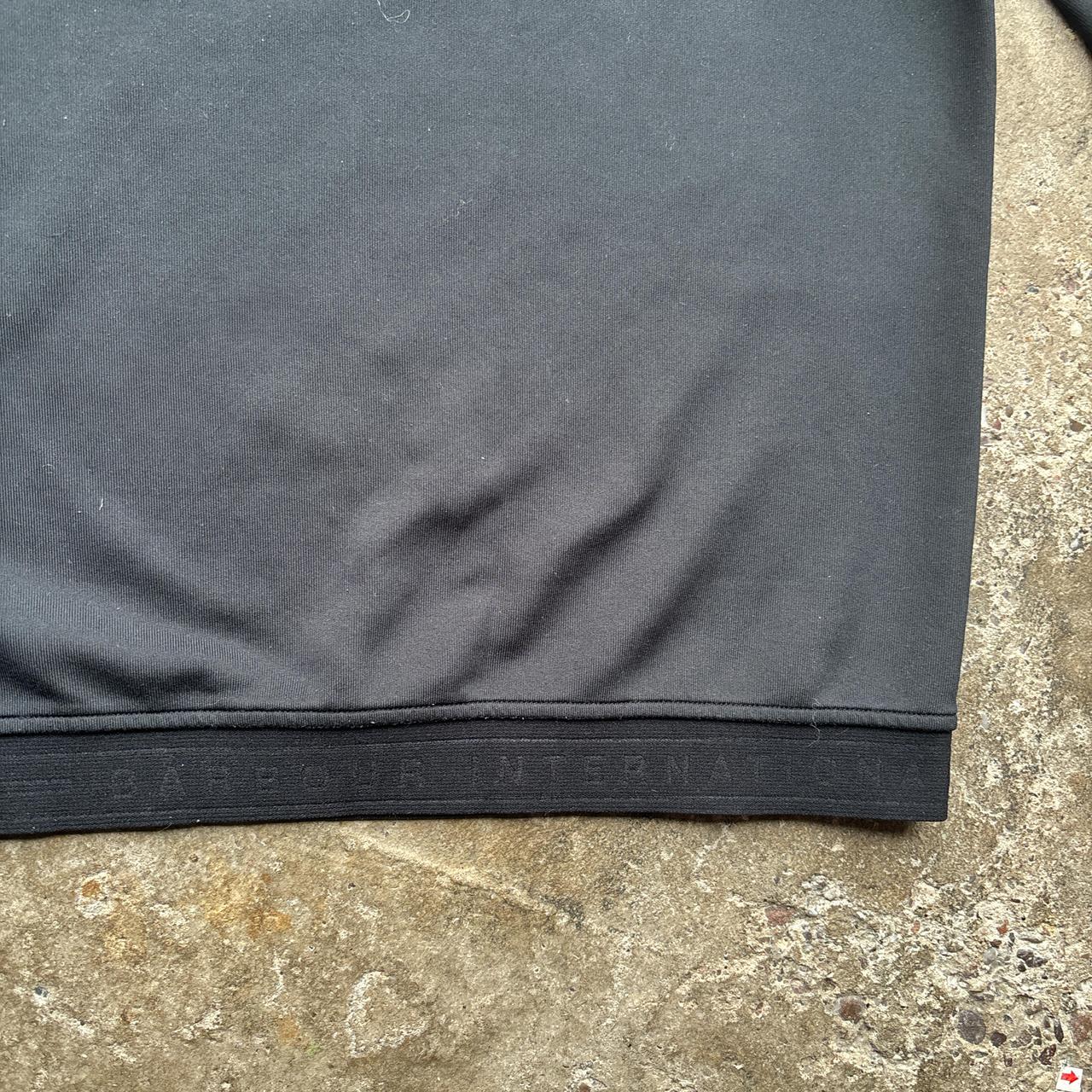 Black Barbour crew neck sweatshirt