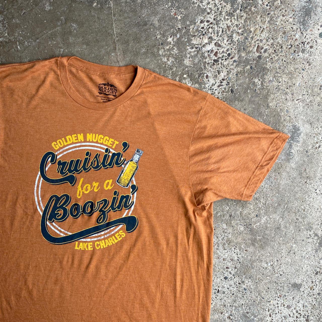Orange Beer Graphic T-Shirt - XL