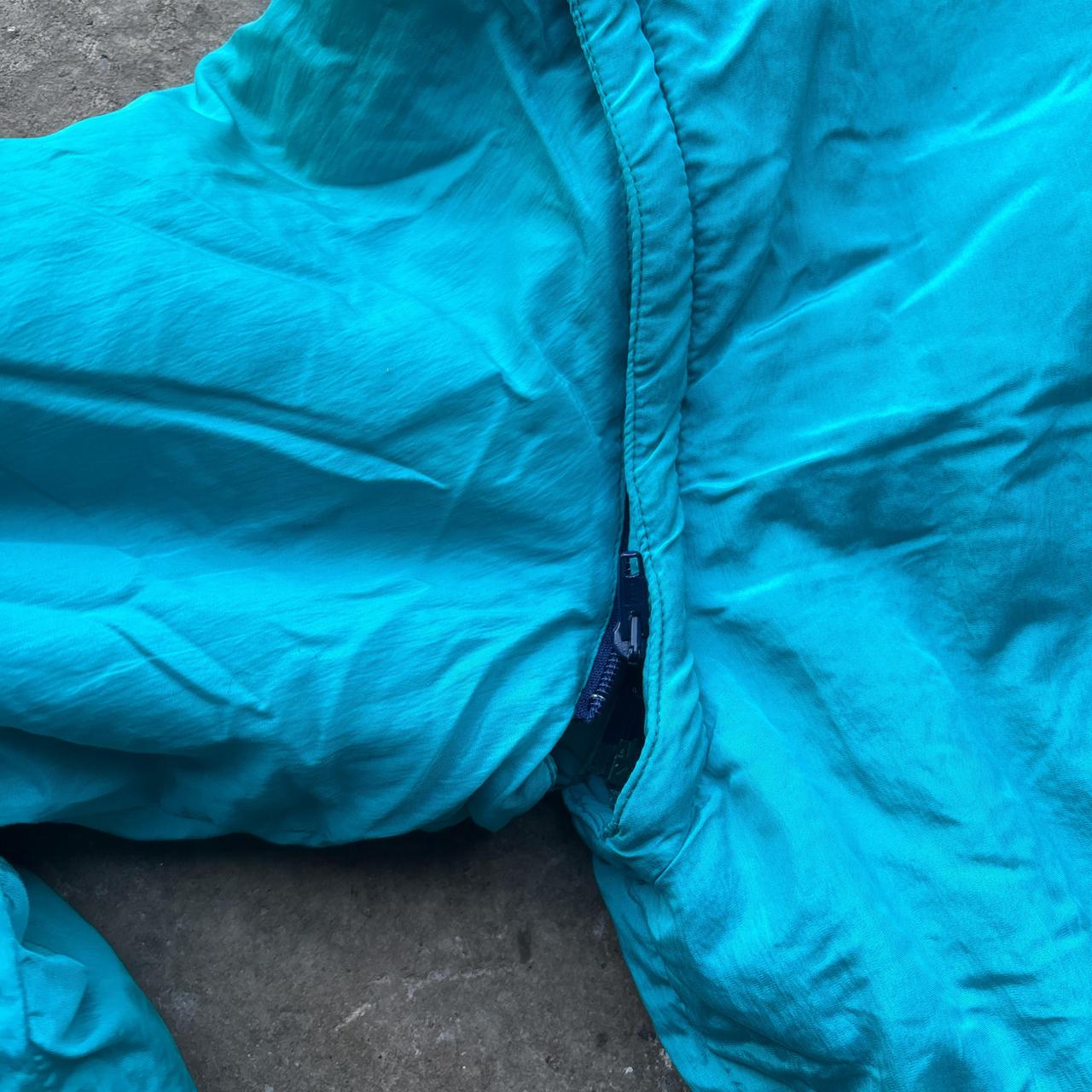 80s Turquoise Mc Kees ski puffer jacket