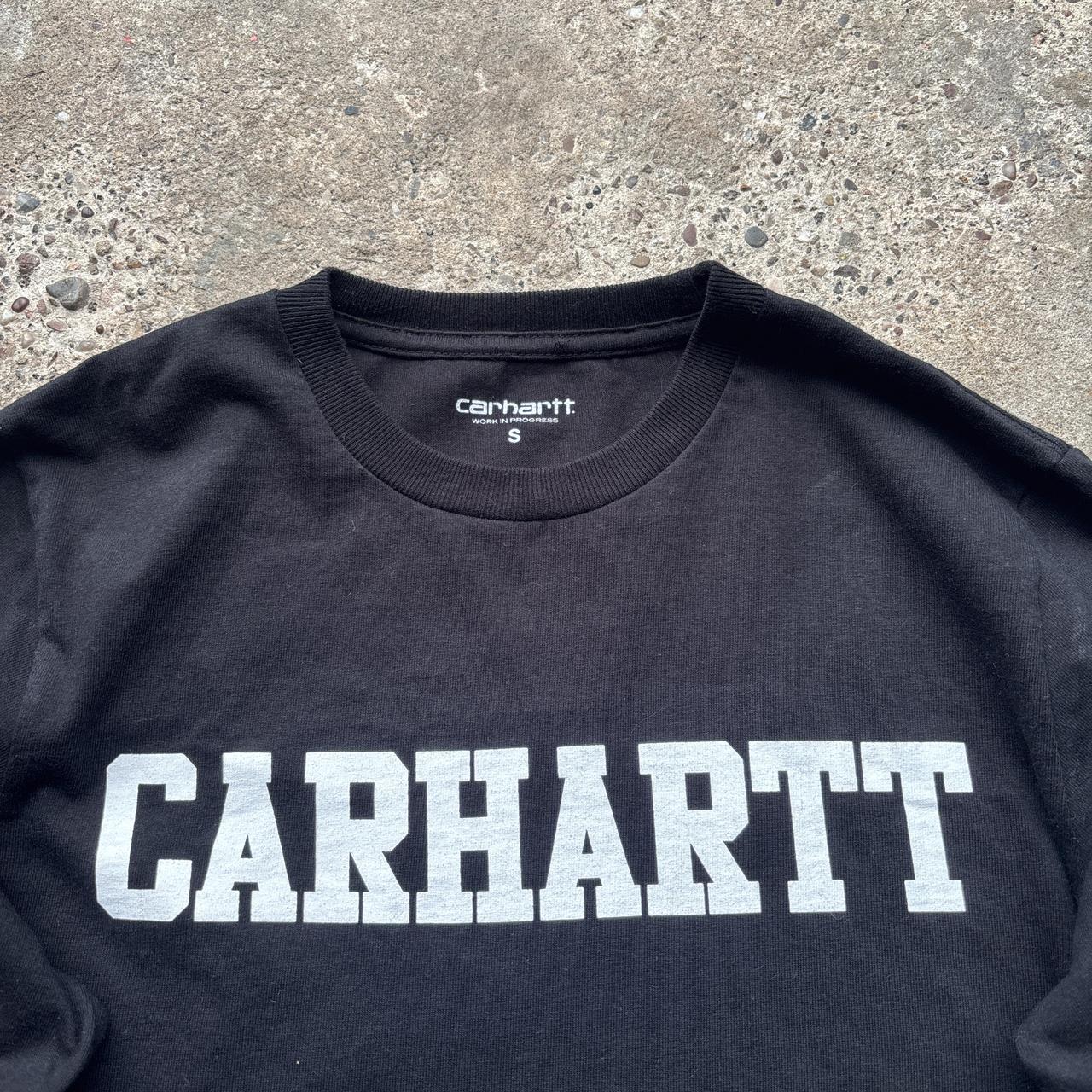 Black Carhartt WIP College long sleeve-top - S