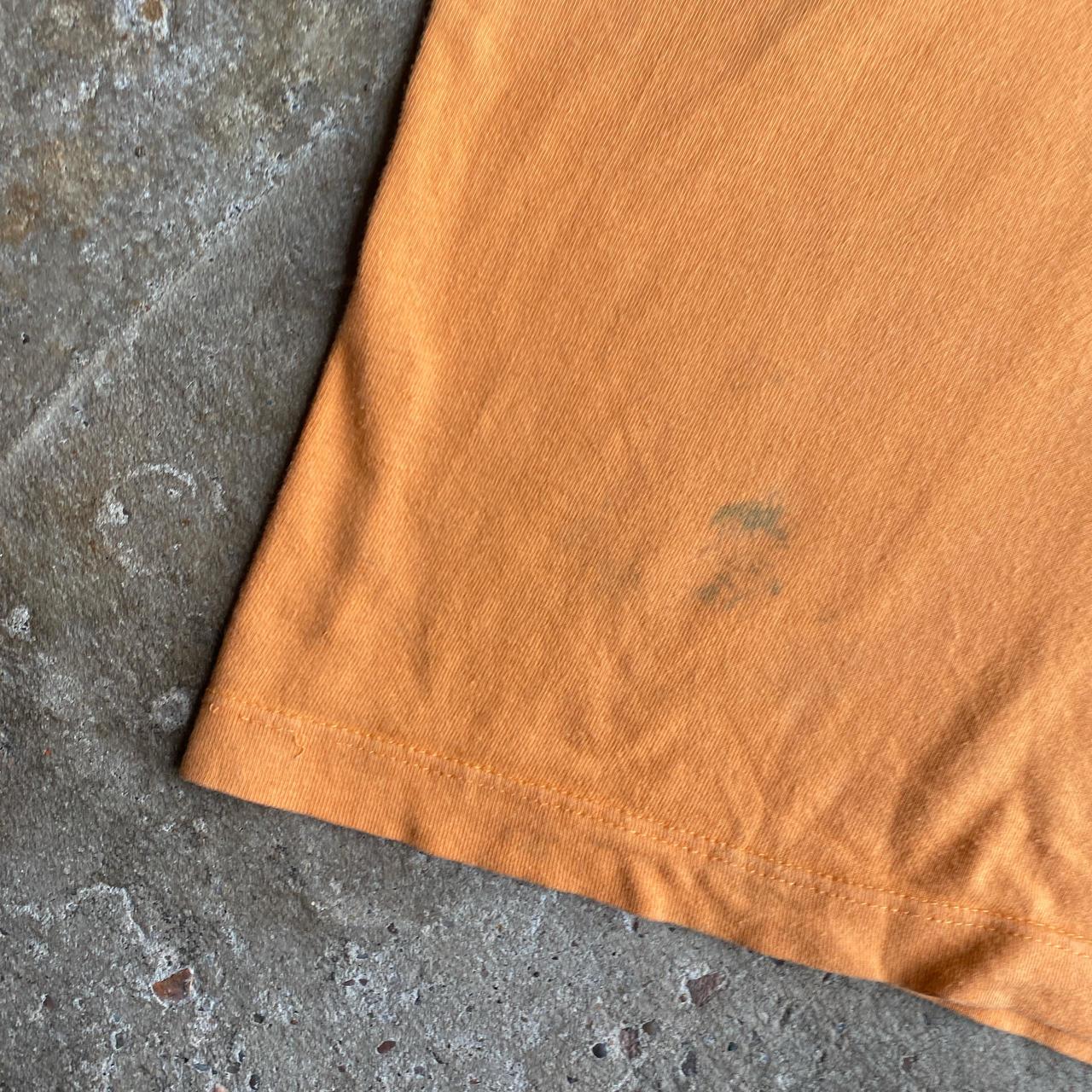 Orange Bar Graphic Tank Top - L