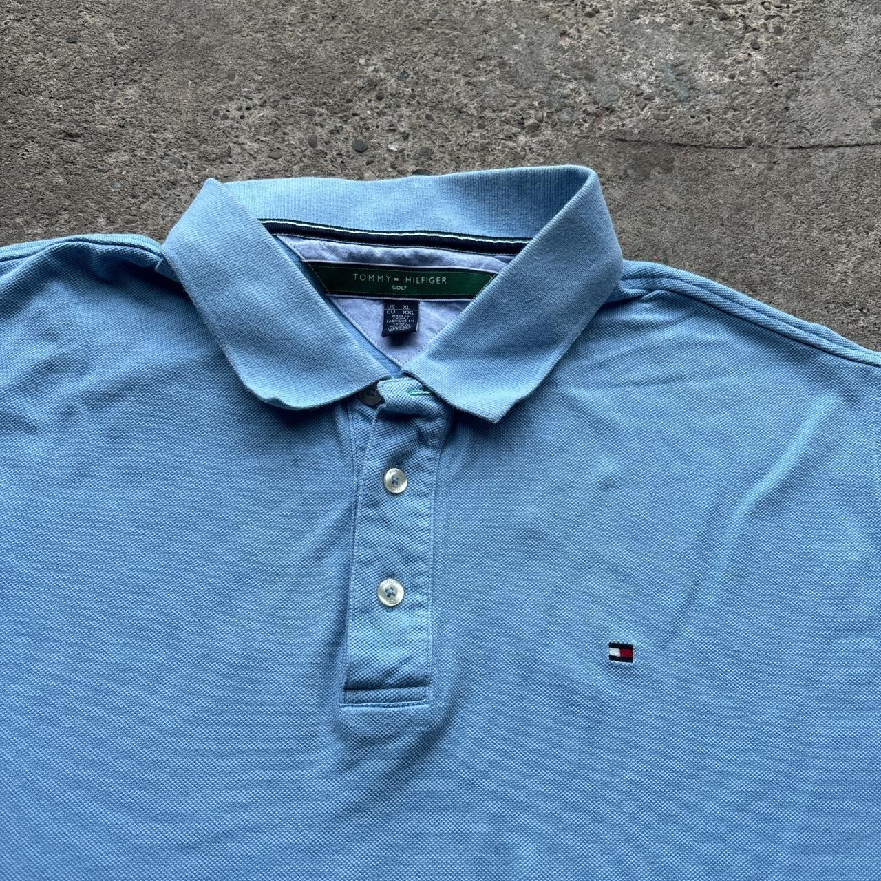 Light blue Tommy Hilfiger Golf polo shirt