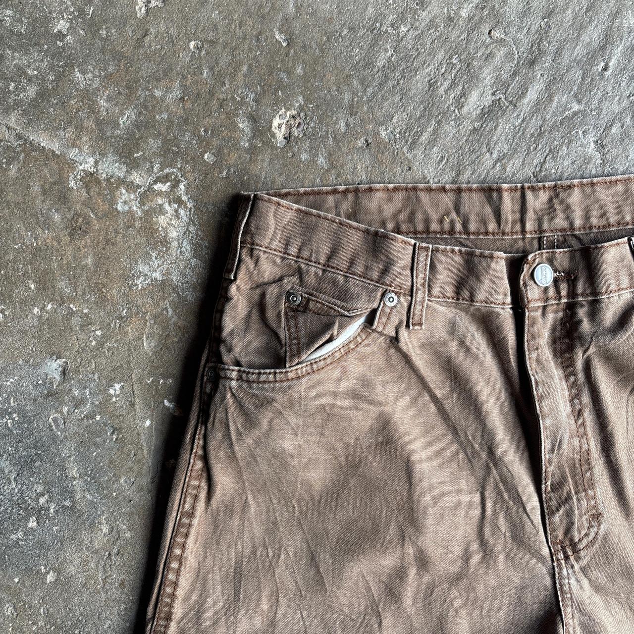 Washed Brown Dickies Pants/Jeans