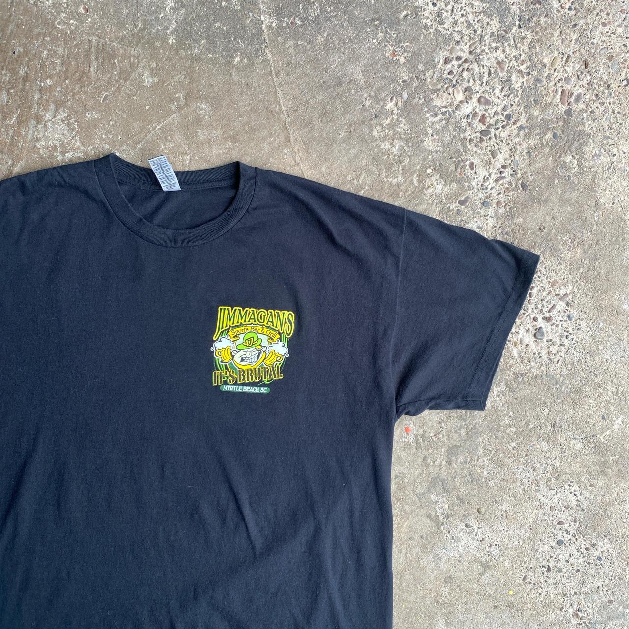 Black Graphic St Paddy’s Bar T-Shirt - XL