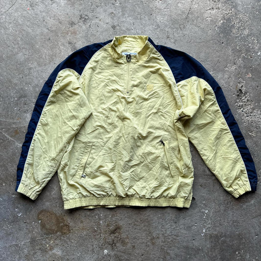 Yellow and navy UPS jacket
