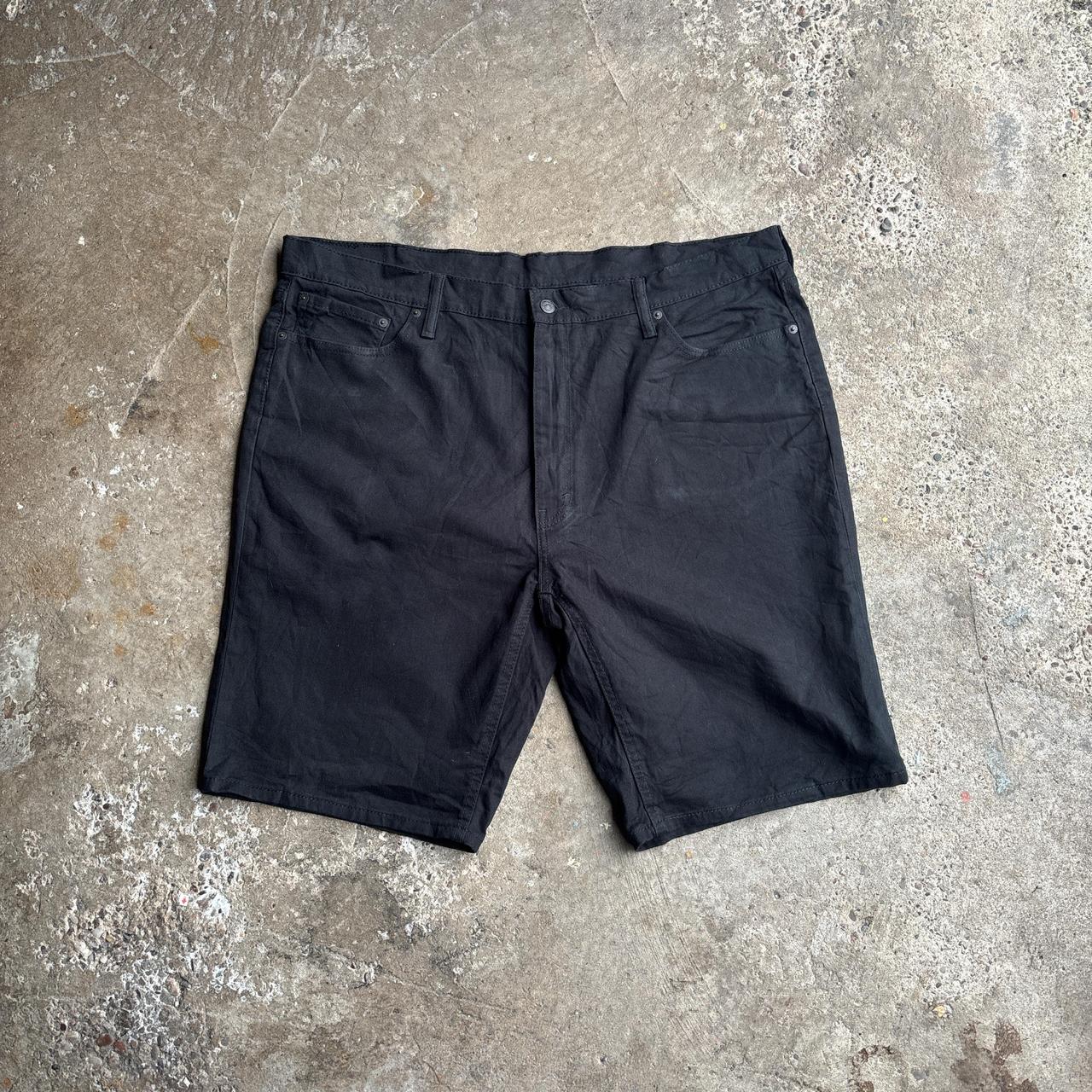 Dark Denim/Black Levi’s Jeans Shorts