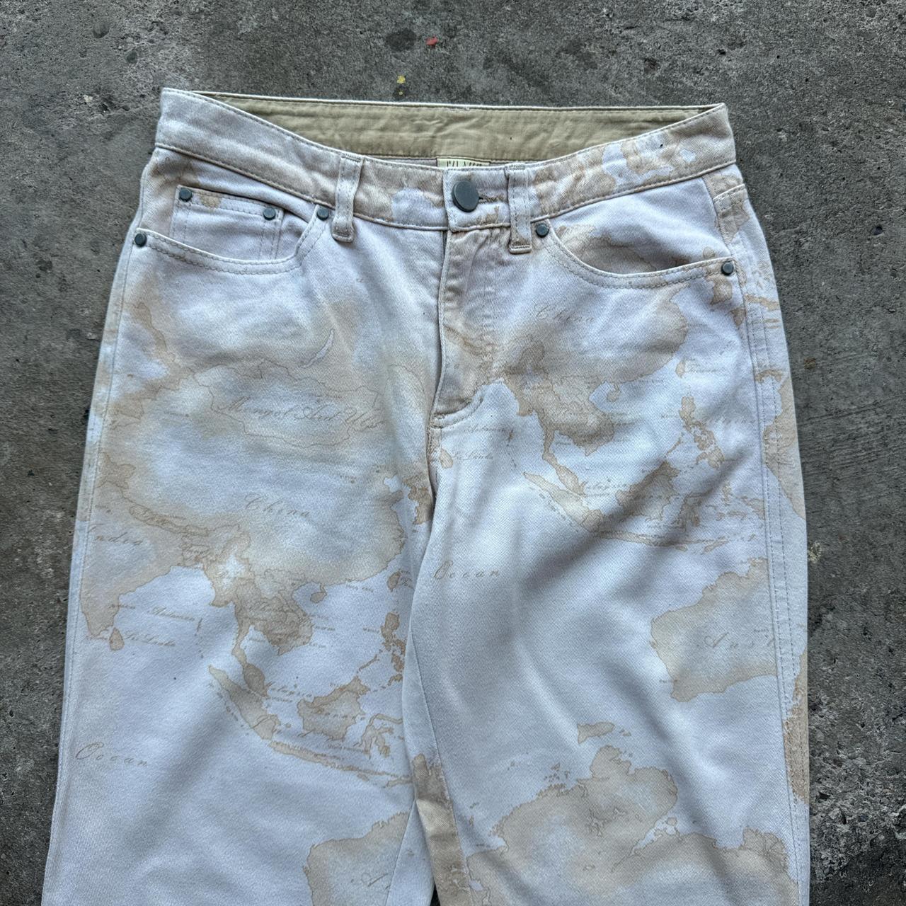 Cream and beige l’classe voyages trousers