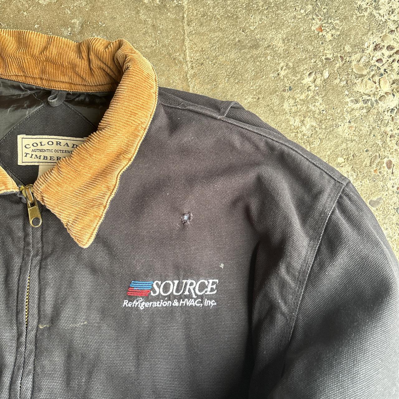 Black Full Zip Workwear Jacket - 2XL