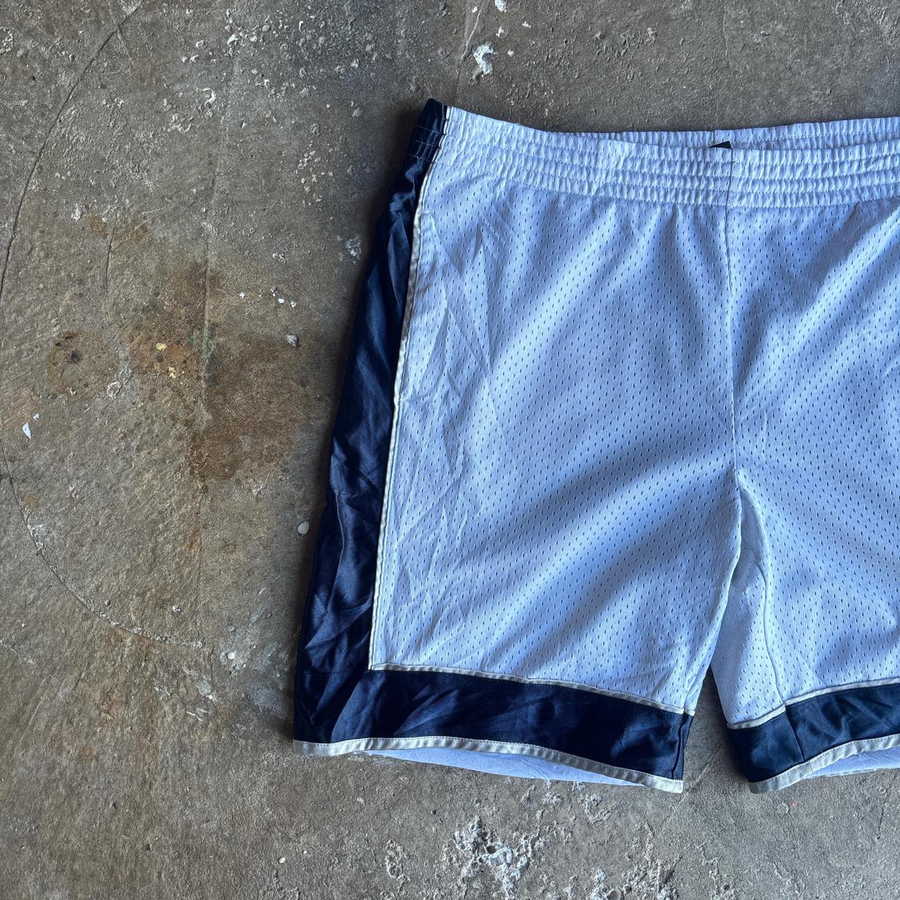 White & Blue ‘Footaction’ Basketball Shorts