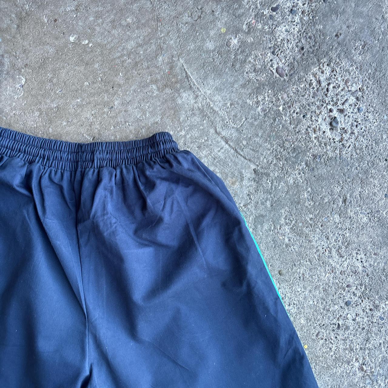 Navy & Teal ‘Warbler’ 100% Cotton Shorts