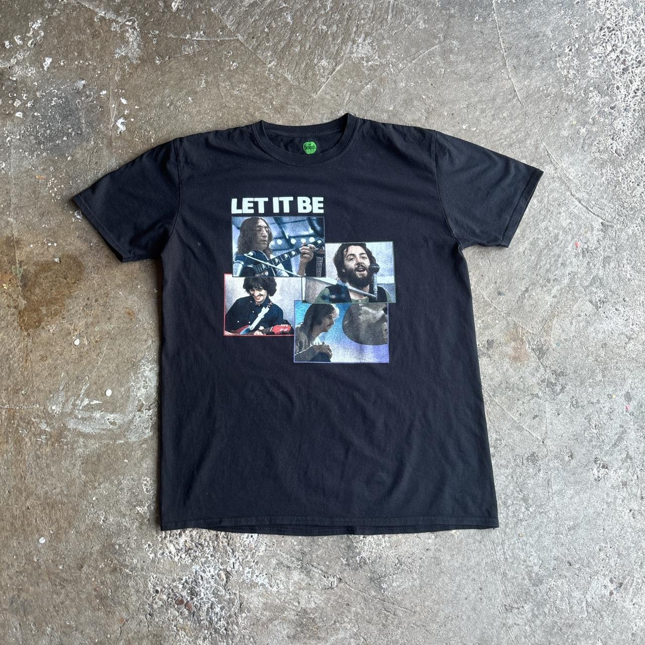 Black Beatles Graphic T-Shirt