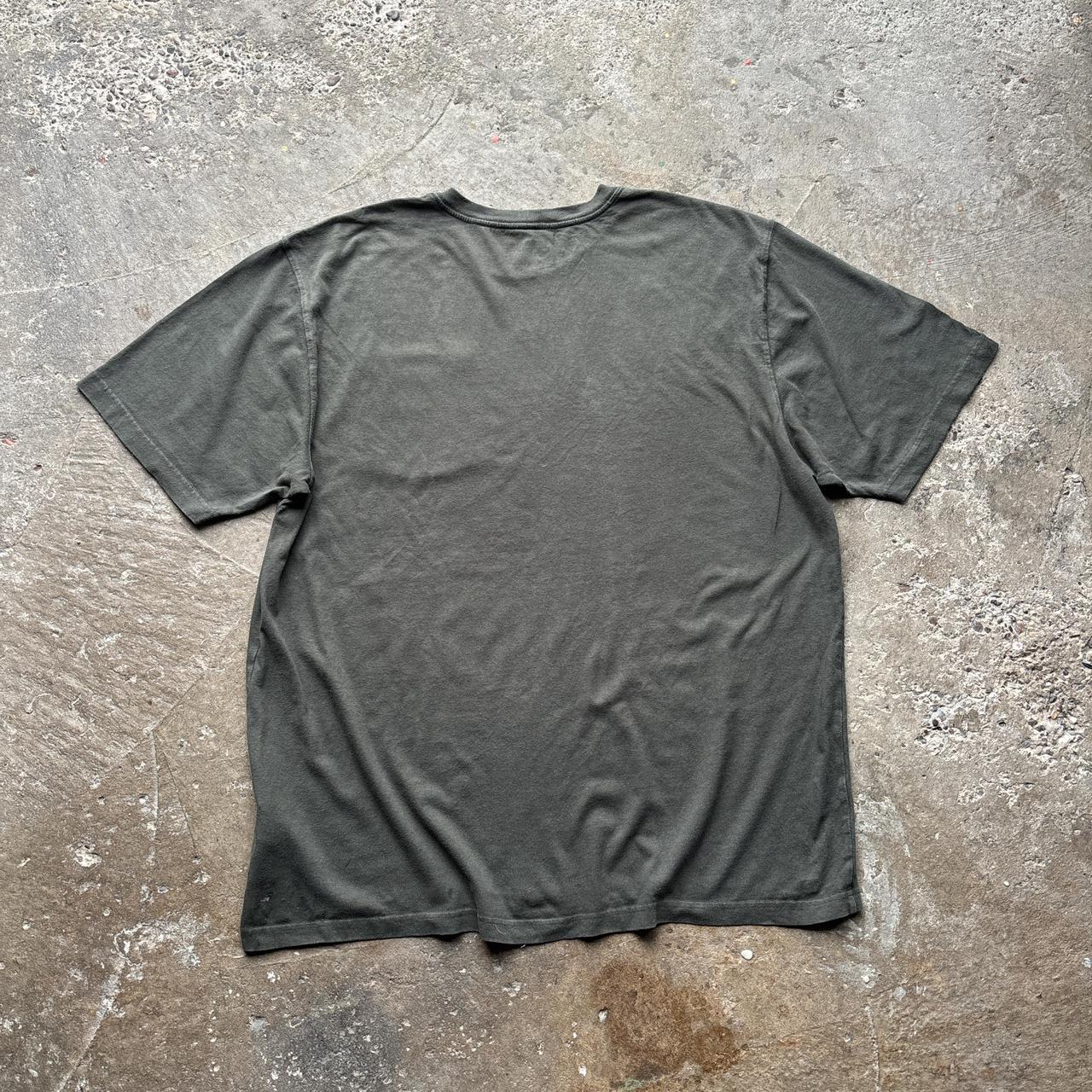 Olive Green Carhartt single pocket tee - XL
