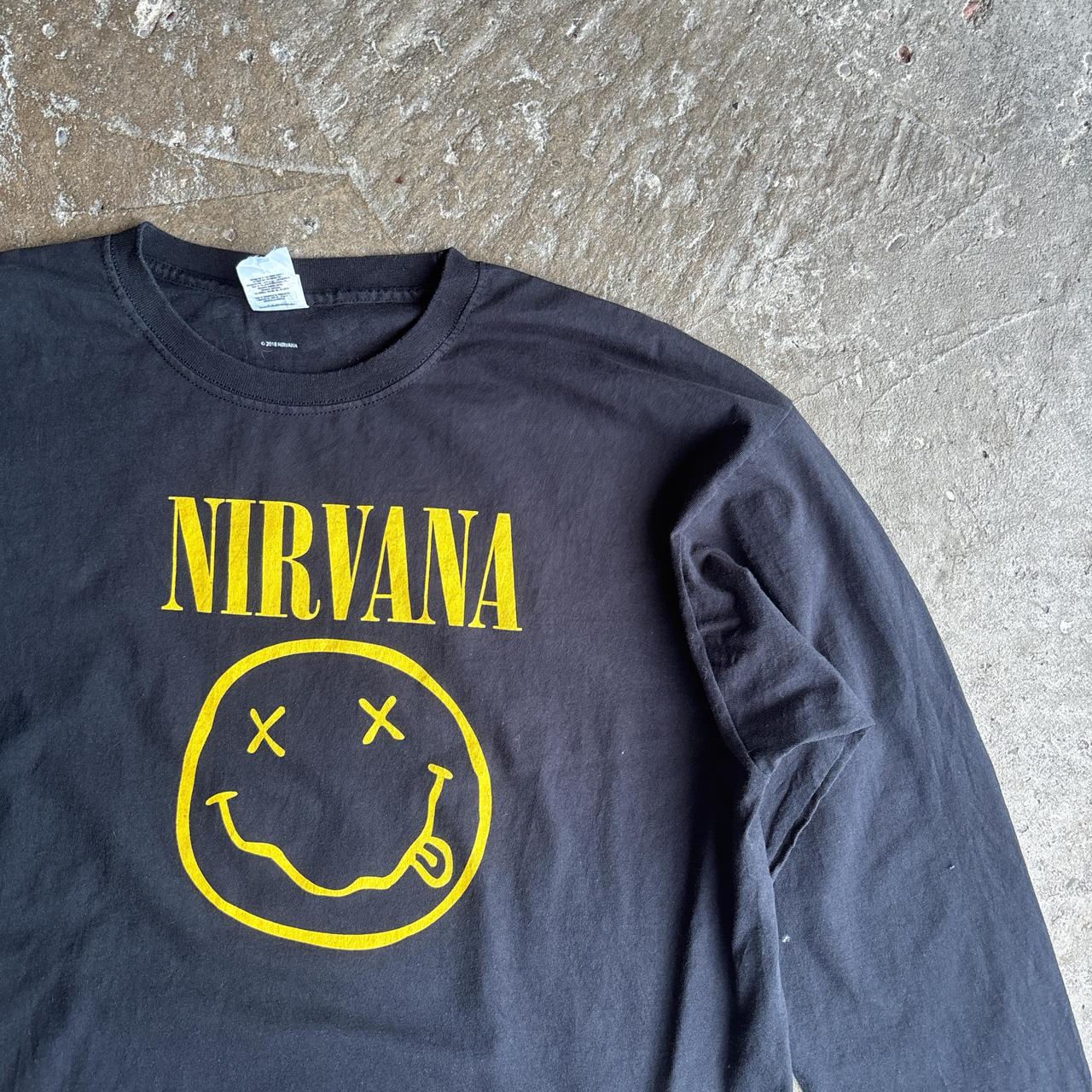 Black Nirvana Iconic Face T-Shirt