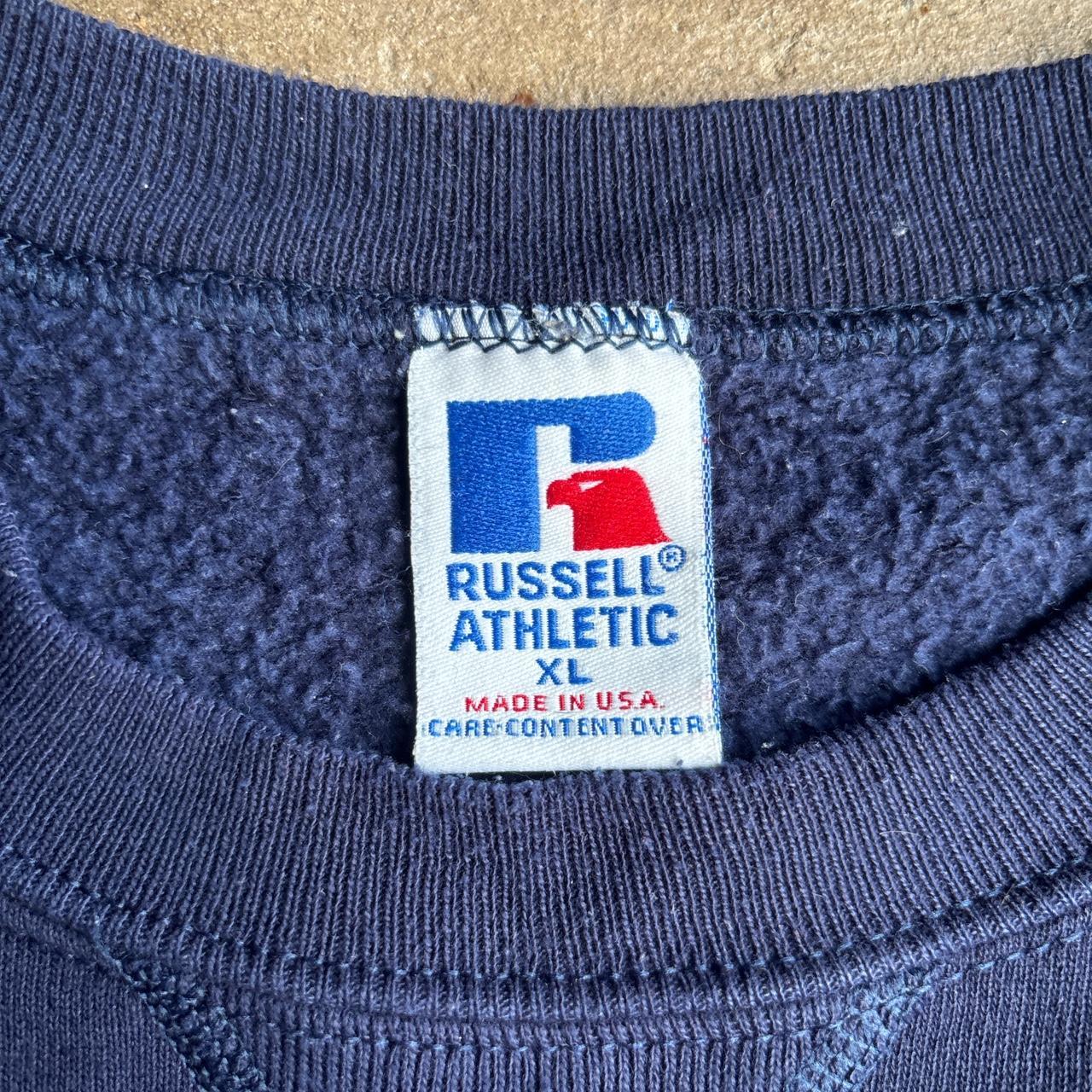 Navy Blue Russell Athletic Crewneck Sweatshirt - XL