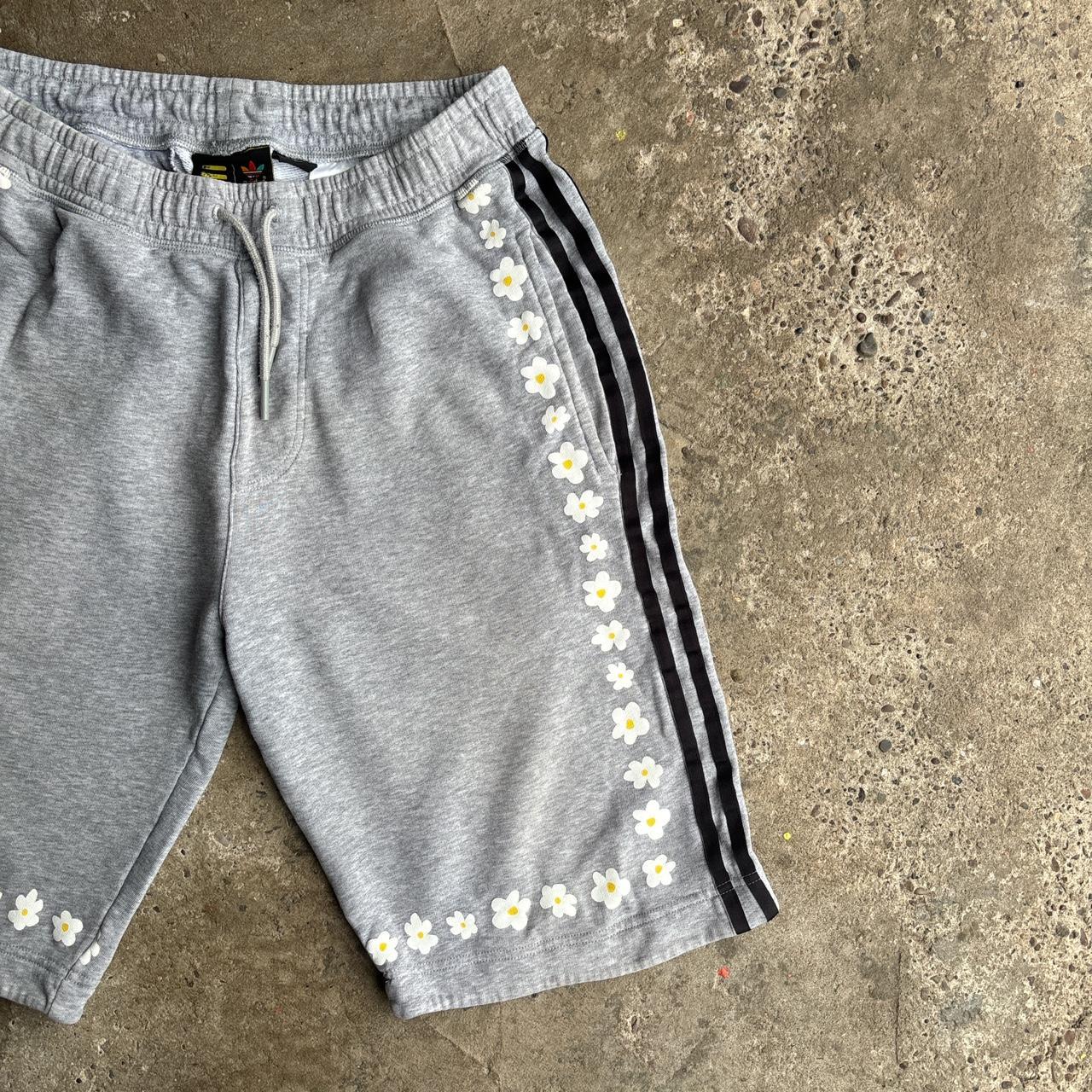 Grey Pharrell Williams x Adidas Grey Tracksuit Shorts