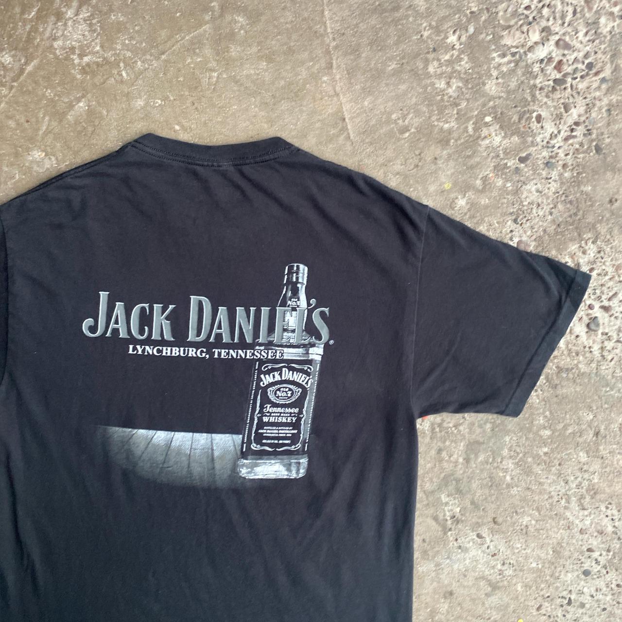Black Jack Daniels Graphic T-Shirt - L