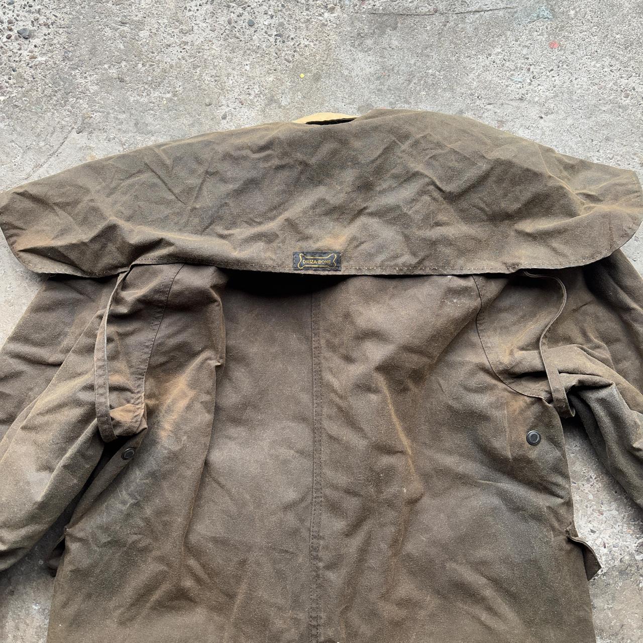 Brown Drizabone Australian bushman's trench coat