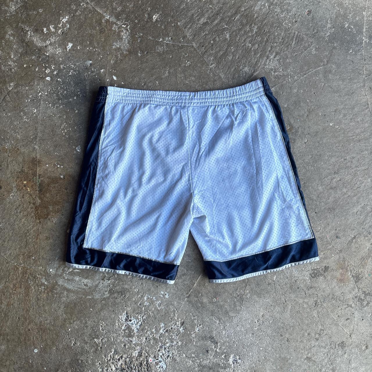 White & Blue ‘Footaction’ Basketball Shorts