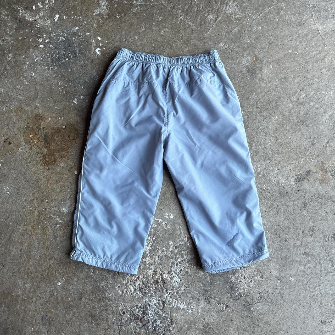 Grey Nike 3/4 Length Tracksuit Bottoms