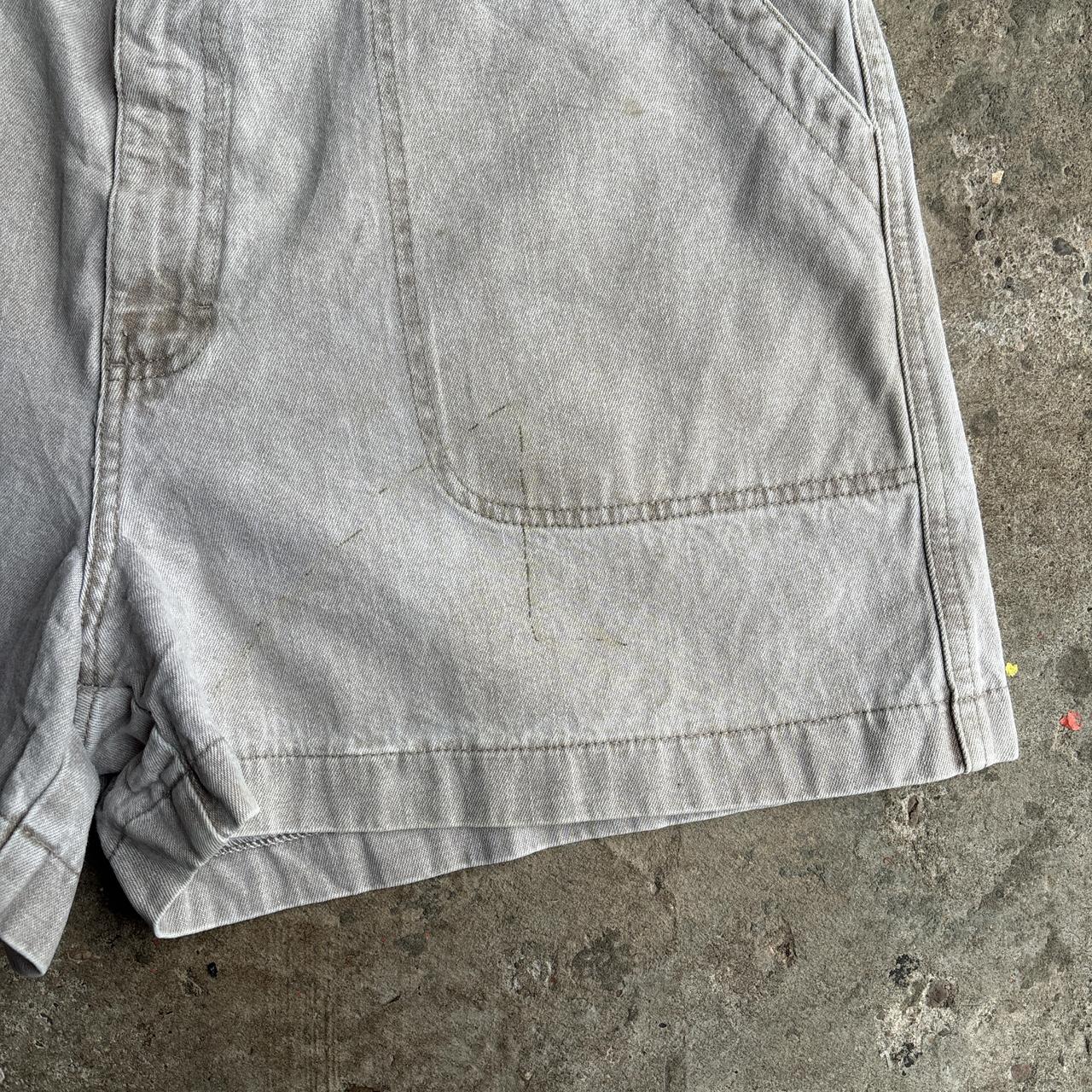 Light Cream Lee Cotton Shorts