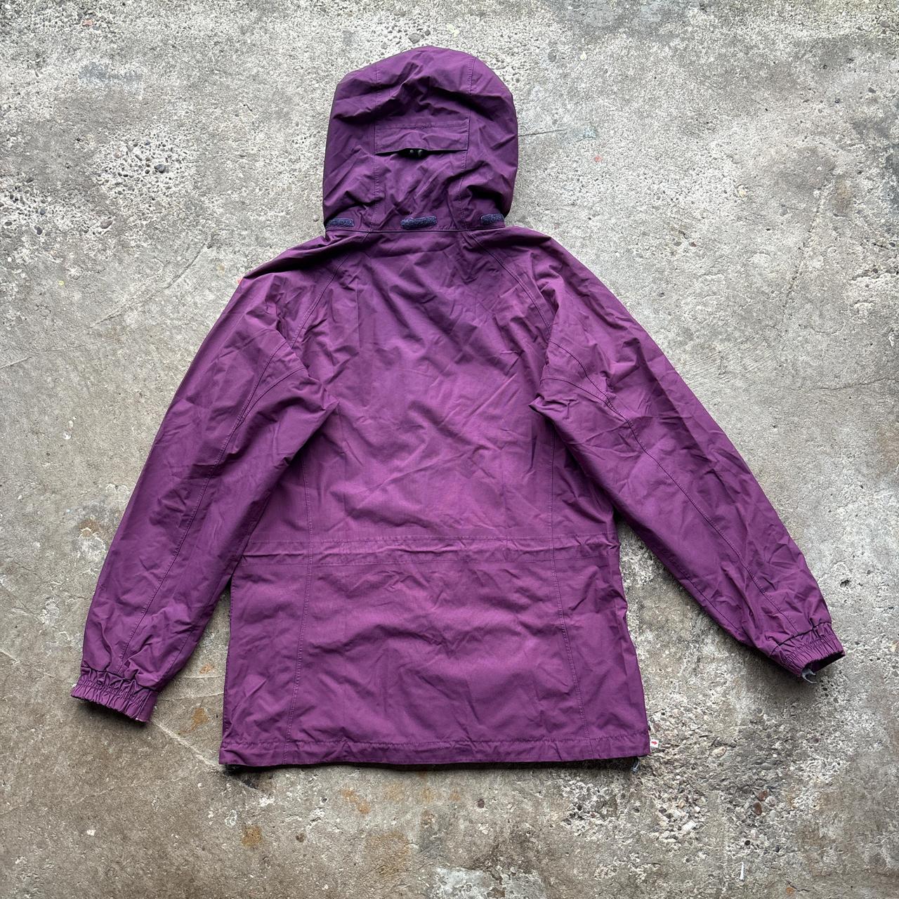 Purple Berghaus waterproof jacket