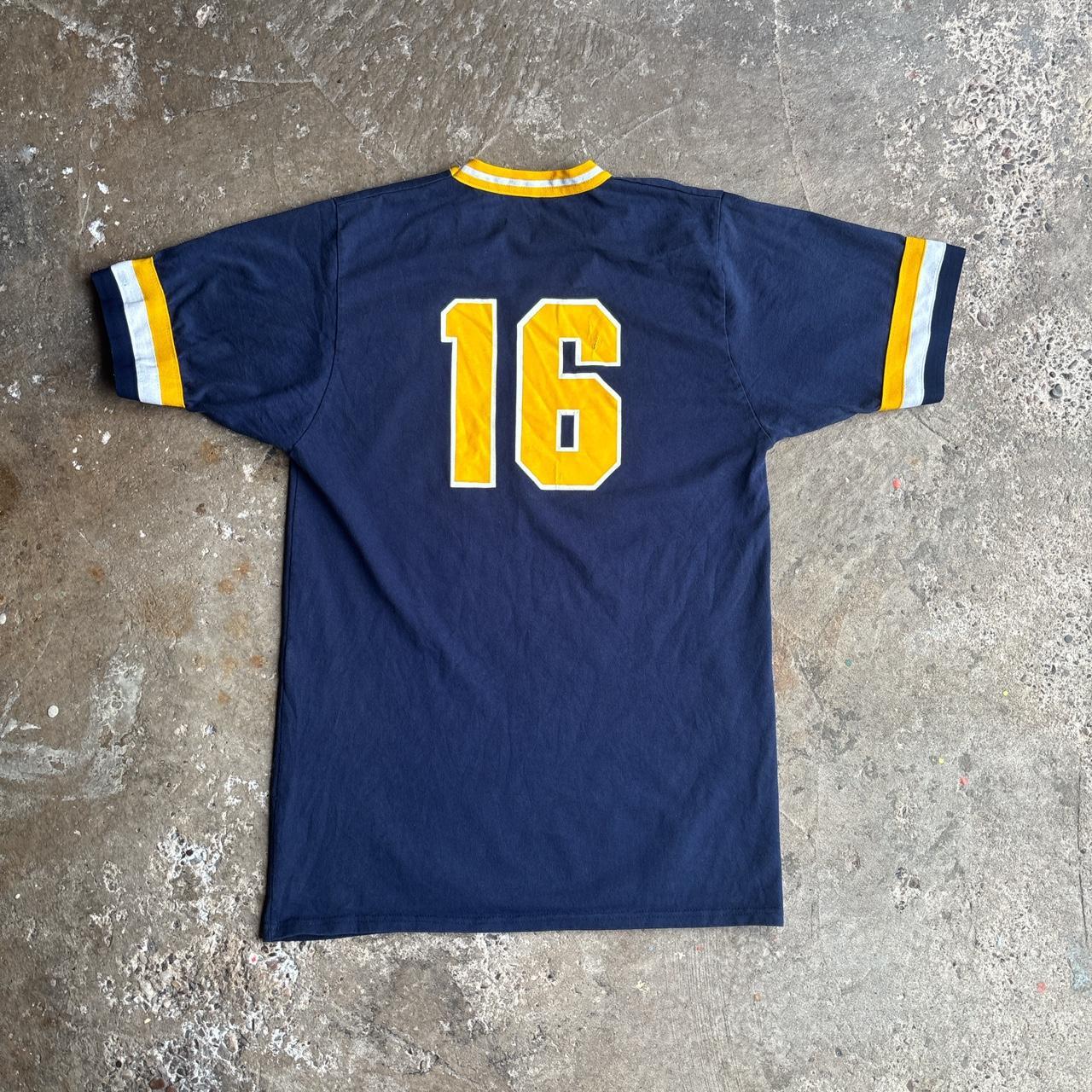 Vintage Navy Baseball Style T-Shirt