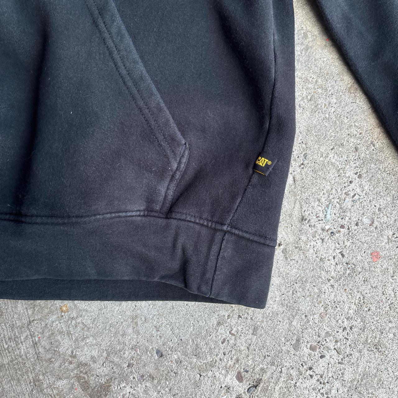 Black CAT Heavyweight Hoodie - M