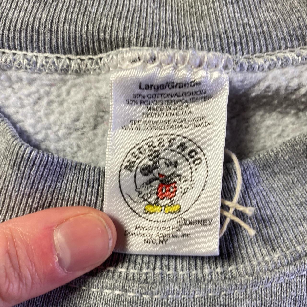 Vintage Grey Mickey & Co Embroidered Sweatshirt - L