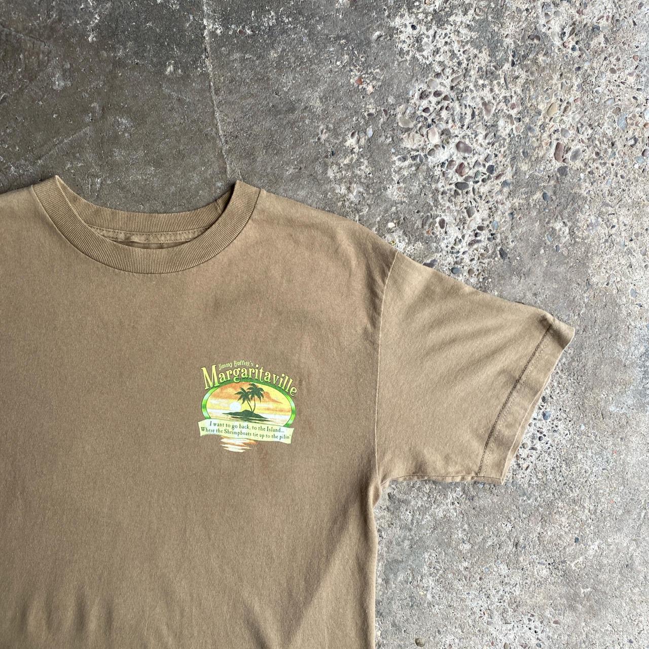 Brown Margaritaville Graphic Bar T-Shirt - L